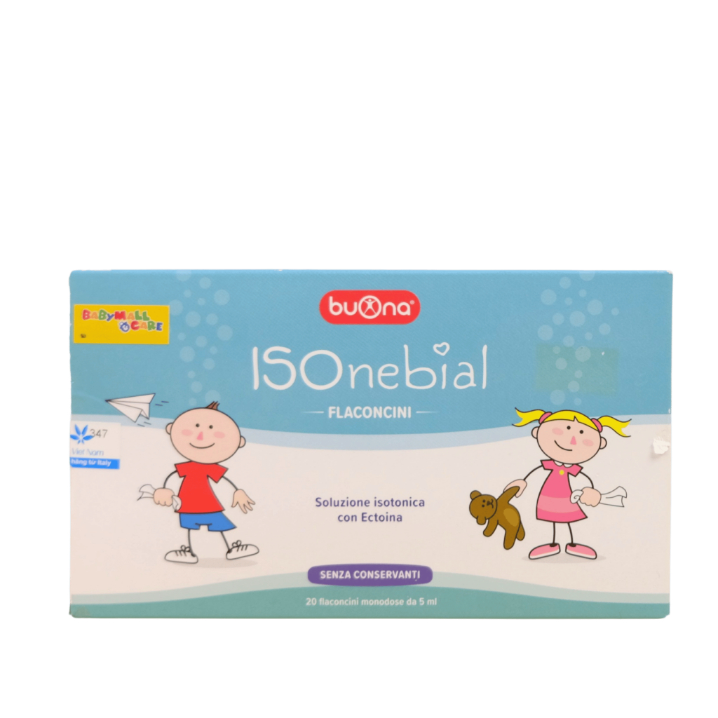 Dung Dịch Nhỏ Mũi IsoNebial Flaconcini 5ml Hộp 20 Ống Giữ Ẩm Làm Sạch Mũi | Babymall & Care