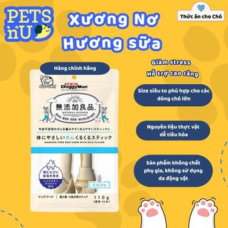 Xương nơ hương sữa cho chó – Size L