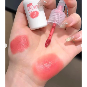 Son Kem Lì Ink 47 Hồng Cam Đào, Son Ink Velvet Phiên bản Hazy Ink 47 Sunny Coral