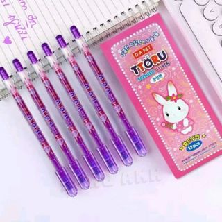 LEAFBOOK Bút Viết Mực Nho Thơm TToru D.A P&T Hàn Quốc Chính Hãng – Ngòi 0.4mm Viết Êm, Mực Đậm, Không Lem