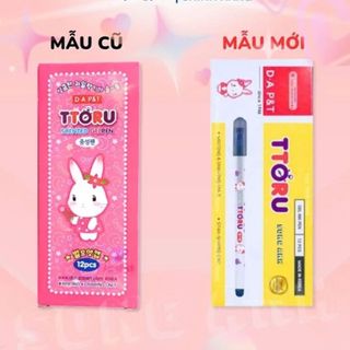 LEAFBOOK Bút Viết Mực Nho Thơm TToru D.A P&T Hàn Quốc Chính Hãng – Ngòi 0.4mm Viết Êm, Mực Đậm, Không Lem