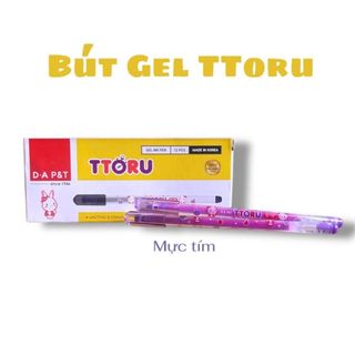 LEAFBOOK Bút Viết Mực Nho Thơm TToru D.A P&T Hàn Quốc Chính Hãng – Ngòi 0.4mm Viết Êm, Mực Đậm, Không Lem