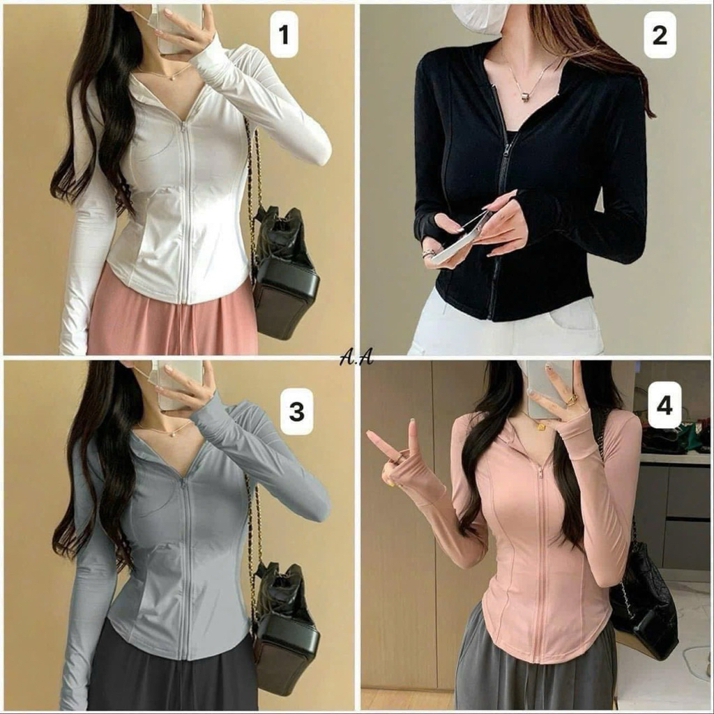 Áo nắng túi đá hàng đẹp, chất mát lạnh