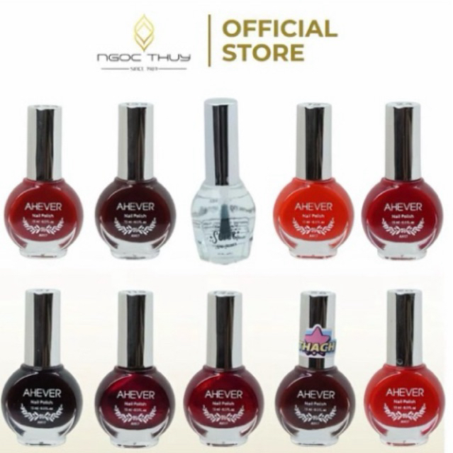 [COMBO 9 Tặng 1] Sơn thường AH41 - Sơn Móng Tay Cao Cấp - Ngọc Thuỷ Nails