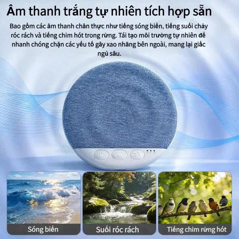 Loa Bluetooth 5.4 hỗ trợ giấc ngủ mini X3 Pro màu Pastel âm thanh thư giãn đặt cạnh giường tiện lợi