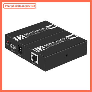 Bộ Nối Dài HDMI Qua Cáp Mạng LAN FB 60M – HDMI Extender 60M Full HD 1080P Kèm Nguồn