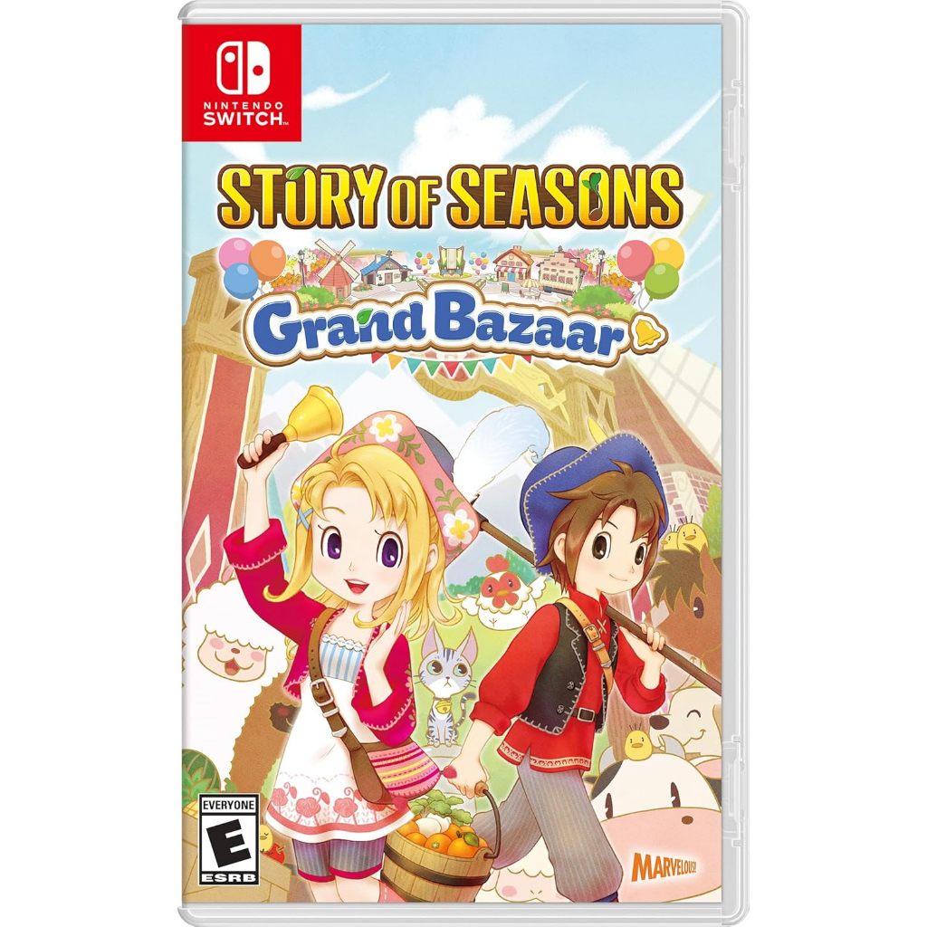 Băng game Story of Seasons Grand Bazaar - Nintendo Switch hệ US ...
