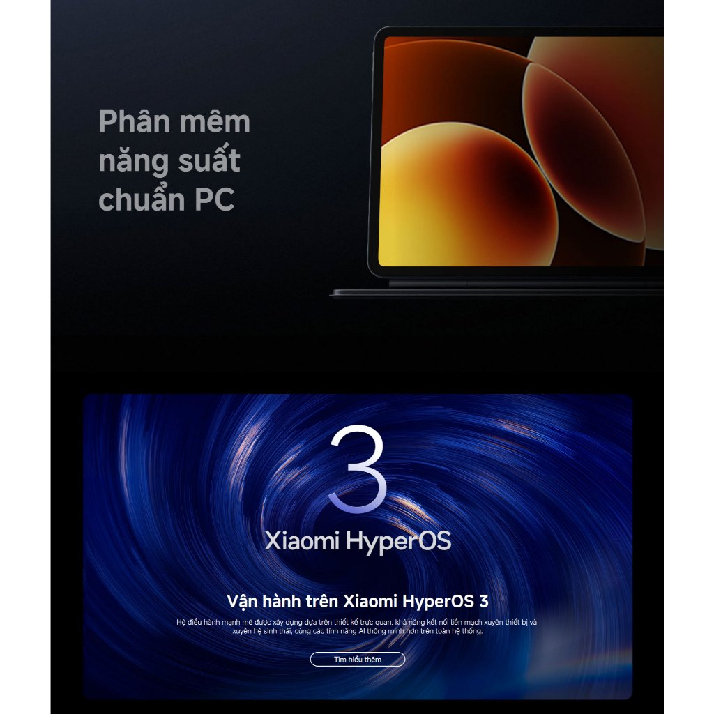 Máy Tính Bảng Xiaomi Pad 8 Pro 8+128 | 8+256 | 12+512 Chính Hãng | Bảo Hành 18 Tháng | BigBuy360 - bigbuy360.vn