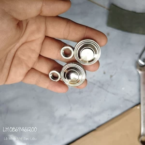 Nút công tắc inox mini nhấn nhả thông dụng.