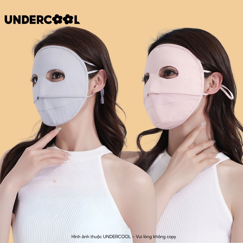 Khẩu Trang Fullface Kín Mặt Chống Nắng Chống Tia UV UPF100+  Thoáng Khí, Bảo Vệ Toàn Diện Live KT16