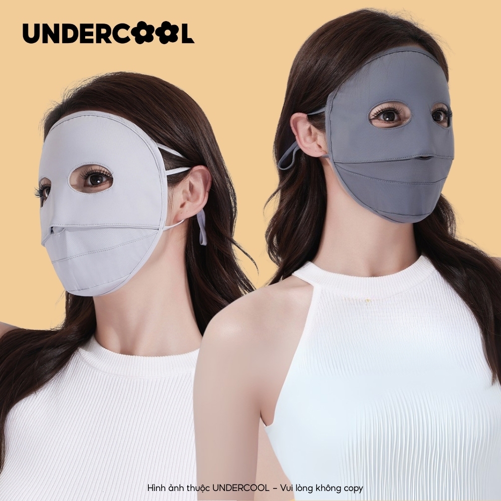 Khẩu Trang Fullface Kín Mặt Chống Nắng Chống Tia UV UPF100+  Thoáng Khí, Bảo Vệ Toàn Diện Live KT16