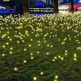 Đèn Led Đom Đóm Năng Lượng Mặt Trời 2 Chế Độ Trang Trí Lối Đi, Sân Vườn