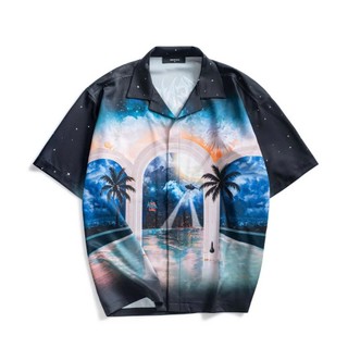 Áo sơ mi COSMIC NIGHT SHIRT chính hãng Mikenco |TẶNG HỘP ÁO|