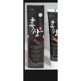 Giá sốc: Kem đánh răng hắc sâm Nano cao cấp Hàn Quốc 150gr