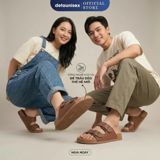 Dép Đế Trấu Dẻo Êm Chân 2 Khoá Nam Nữ – Công Nghệ COFO V3 – Felix Premium Chính Hãng Detaunisex ST21