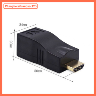Bộ Nối Dài HDMI Qua Cáp Mạng LAN 30M Chuẩn 4K FB – HDMI Extender Qua Cáp Mạng 30M CAT5e/CAT6