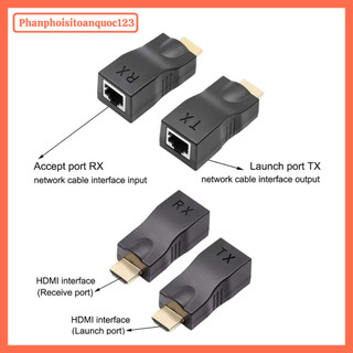 Bộ Nối Dài HDMI Qua Cáp Mạng LAN 30M Chuẩn 4K FB – HDMI Extender Qua Cáp Mạng 30M CAT5e/CAT6