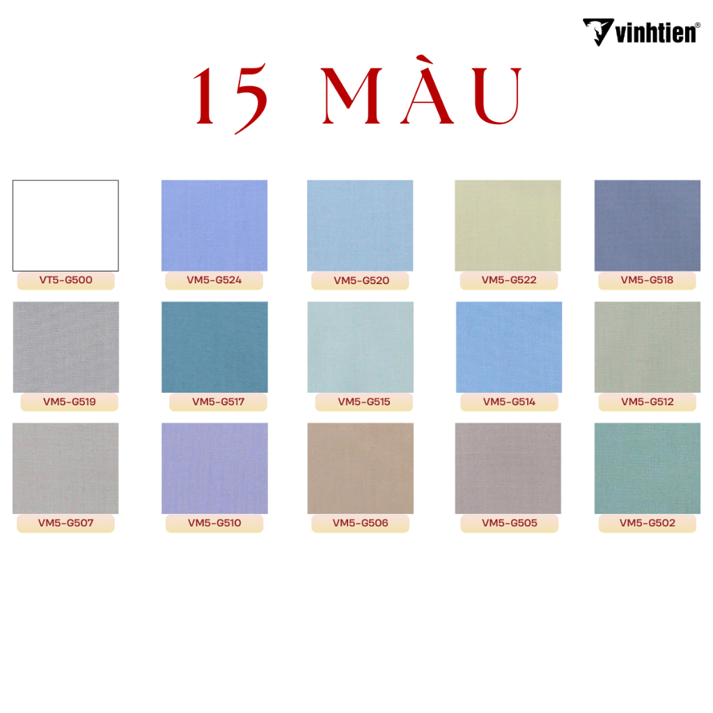 Áo Sơ Mi Nam Dài Tay Trơn Màu Vạt Bầu Form Regular Vĩnh Tiến 399 - Nhiều Màu