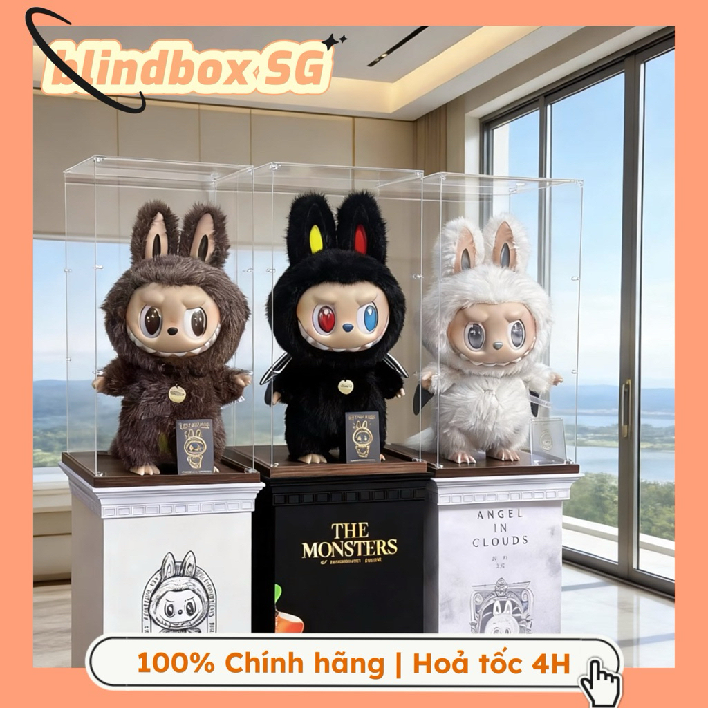 [CHÍNH HÃNG][HỎA TỐC] The Monsters Labubu Zimom Nâu - Zimomo Trắng ...