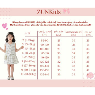 Set Váy Bé Gái Ghile Vest & Chân Váy Xếp Ly AZB615 Chấm Bi