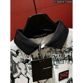 ÁO polo nam cổ tròn họa tiết tay ngắn phong cách trẻ trung chuẩn from