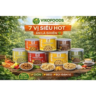 Hạt Điều UR BEST - Snack Hạt Điều Cao Cấp - Đa Dạng Hương Vị - Món Ngon Ngày Tết