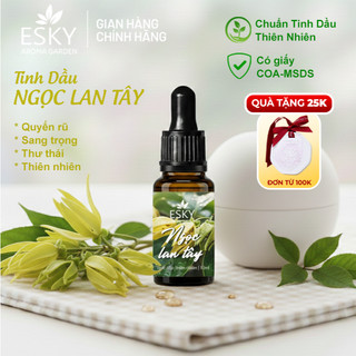 Tinh Dầu Ngọc Lan Tây ESKY AROMA GARDEN Tinh Dầu Thiên Nhiên Sang Trọng, Quyến Rũ 10ml 20ml