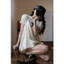 Váy bí dáng phồng Hari chất vải linen họa tiết Bi , Hoa nhí xinh xắn vintage Floral Bubble Dress Dành cho nữ