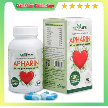 Apharin 90 viên - Hỗ trợ hạ và ổn định huyết áp hiệu quả