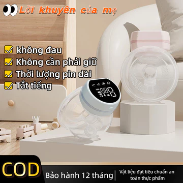 Máy hút sữa điện, massage, hút sữa không đau, máy hút sữa tự động hoàn toàn rảnh tay, hoạt động êm ái.
