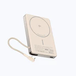 Pin dự phòng hít từ tính Magnetic Qi2 15W MAZER MagLink70 10000mAh | PD 30W | Tích hợp Cáp Type-C liền thân tiện dụng — ảnh 2
