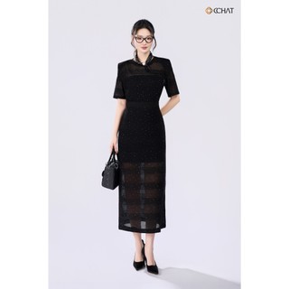 Set Đồ Nữ 𝐂𝐂𝐇𝐀𝐓 Dáng Suông Marquise Tay Cộc Chất Liệu Co Giãn Cao Cấp 16BNC2013ST
