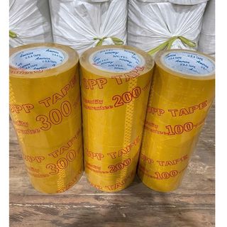[XẢ KHO] BĂNG KEO TRONG/ĐỤC - 200Y/400Y/300Y/100Y (1CÂY/6CUỘN) - 1 CUỘN 0.5KG/1KG , CAM KẾT DÍNH CHẮC , ĐÓNG HÀNG TMĐT