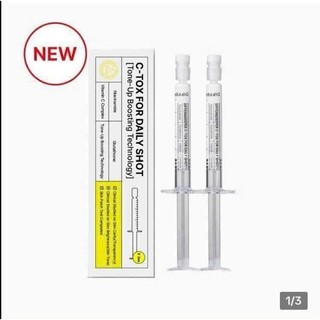 [Mua 1 Tặng 2] Hộp 2 Ống C-Tox Kem dưỡng da mặt Differ&Deeper C - Toning Daily Shot 2.5ml