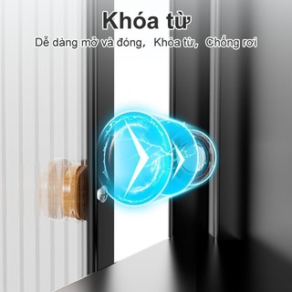 [Không cần khoan] Tủ Đựng Gia Vị Góc Bếp Treo Tường Tủ đựng đồ Chống Bụi Chống Côn Tiết kiệm không gian