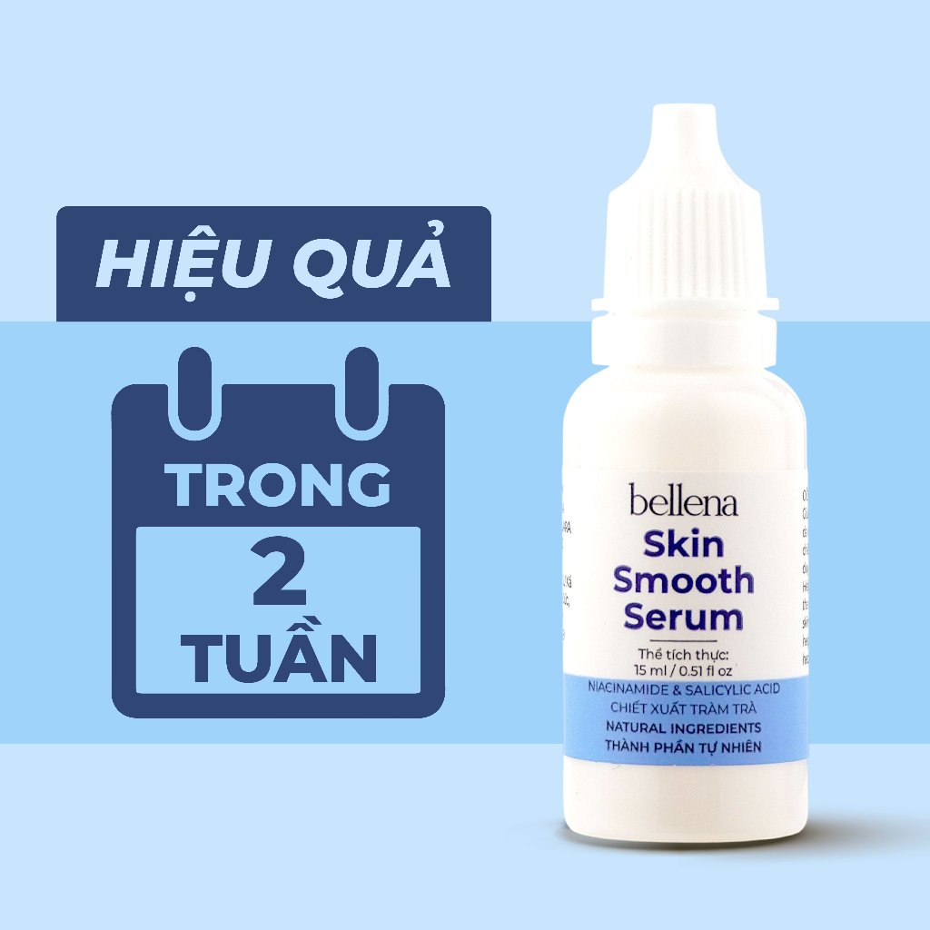 Serum chấm bôi mụn cóc mụn thịt vết chai sần an toàn và hiệu quả Bellena Skin Smooth Serum