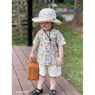 Set Đi Biển Bé Trai Họa Tiết Ôtô Cây Dừa Siêu Hot JOEYNA- Chất Liệu Cao Cấp Mềm Thấm Hút Mồ Hôi