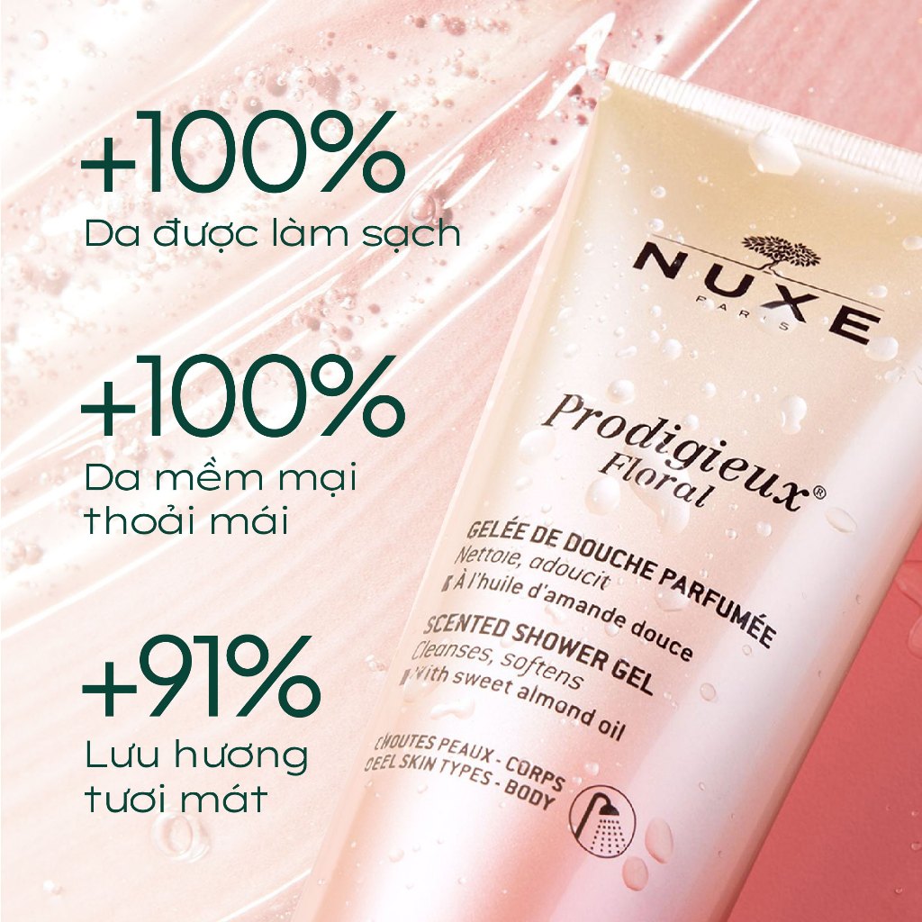 [QUÀ TẶNG KHÔNG BÁN] Gel Tắm Nuxe Prodigieux® Floral Scented Shower Gel 100ML