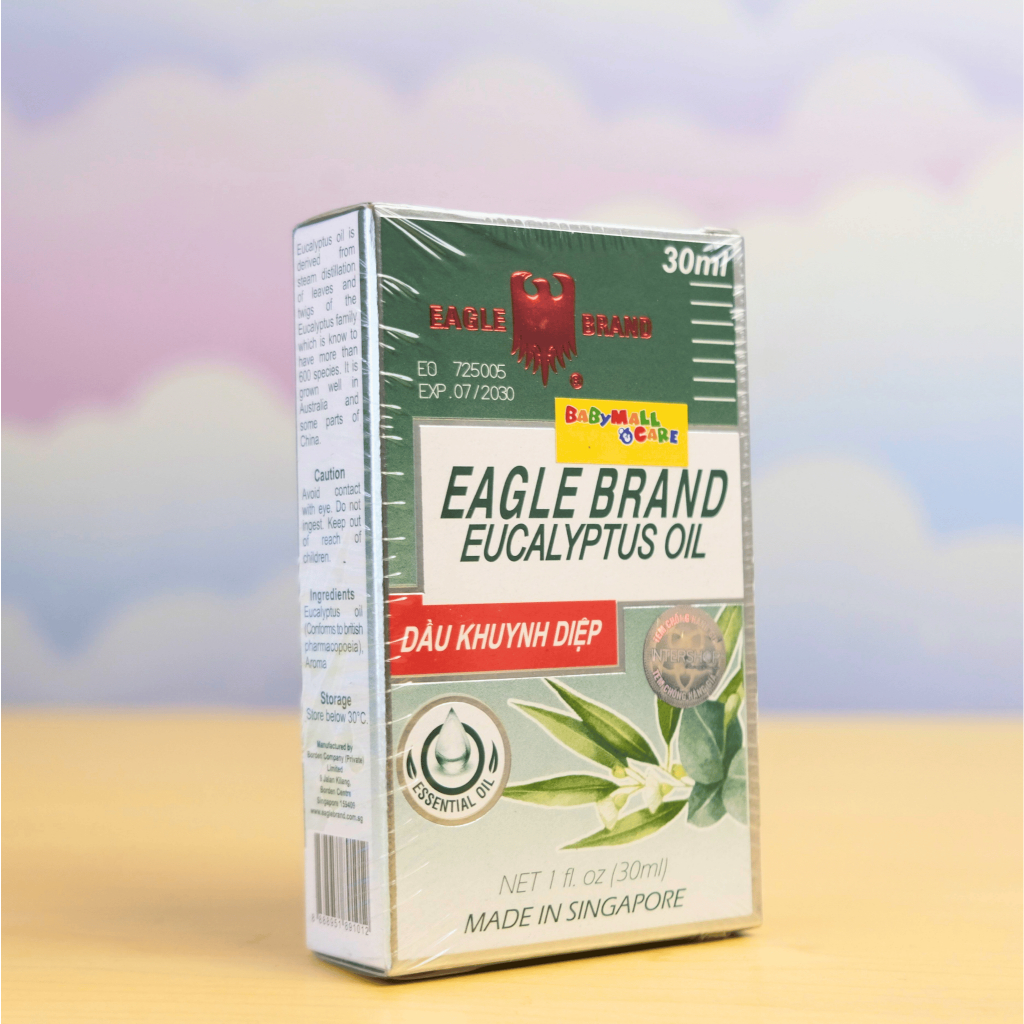 Tinh Dầu Khuynh Diệp Eagle Brand 30ml Giữ Ấm Thư Giãn Chống Muỗi 2 Loại Thường Plus |Babymall & Care