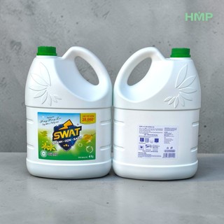 Nước Lau Sàn Sinh Thái SWAT 4Kg Hương Thảo Mộc / Hoa Ylang Dịu Nhẹ Bảo Vệ Da Tay