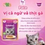 Pate Whiskas Cho Mèo Mix Vị 80g, Giàu Protein Và Vitamin, Phù Hợp Mèo Lớn Và Mèo Con