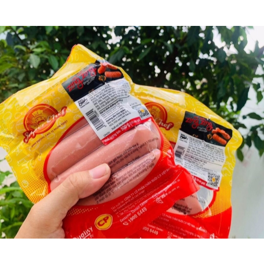 500g Xúc xích Đức Zing Zing gói 10 cây