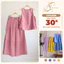 Set Áo Ba Lỗ Cúc Sườn Quần Ống Rộng Dáng Váy Chất Vải Thô Đũi – Set Đũi Nữ Mát Mặc Hè - Anh Thư Shop (AT29)