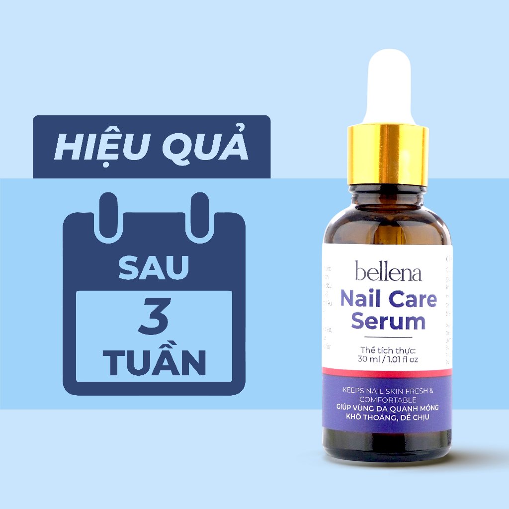 Serum nấm móng tay chân dưỡng cứng dài móng an toàn và hiệu quả Bellena Nail Care Serum
