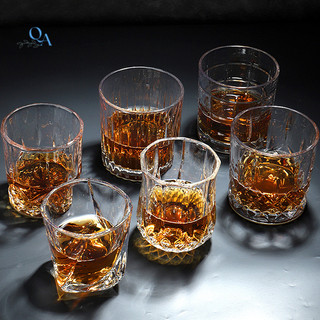 (TỔNG HỢP) Ly thủy tinh uống r.ượu ngoại, mạnh, WHISKY, CHIVAS, ROCK, MACALLAN WINE CUP sáng tạo, trong suốt