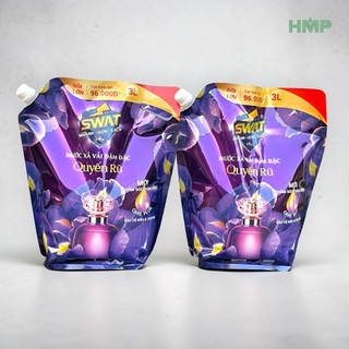 Combo 2 Túi Nước Xả Vải SWAT 3L Lôi Cuốn/ Quyến Rũ