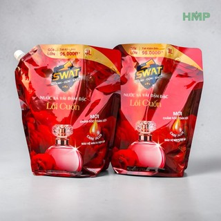 Combo 2 Túi Nước Xả Vải SWAT 3L Lôi Cuốn/ Quyến Rũ