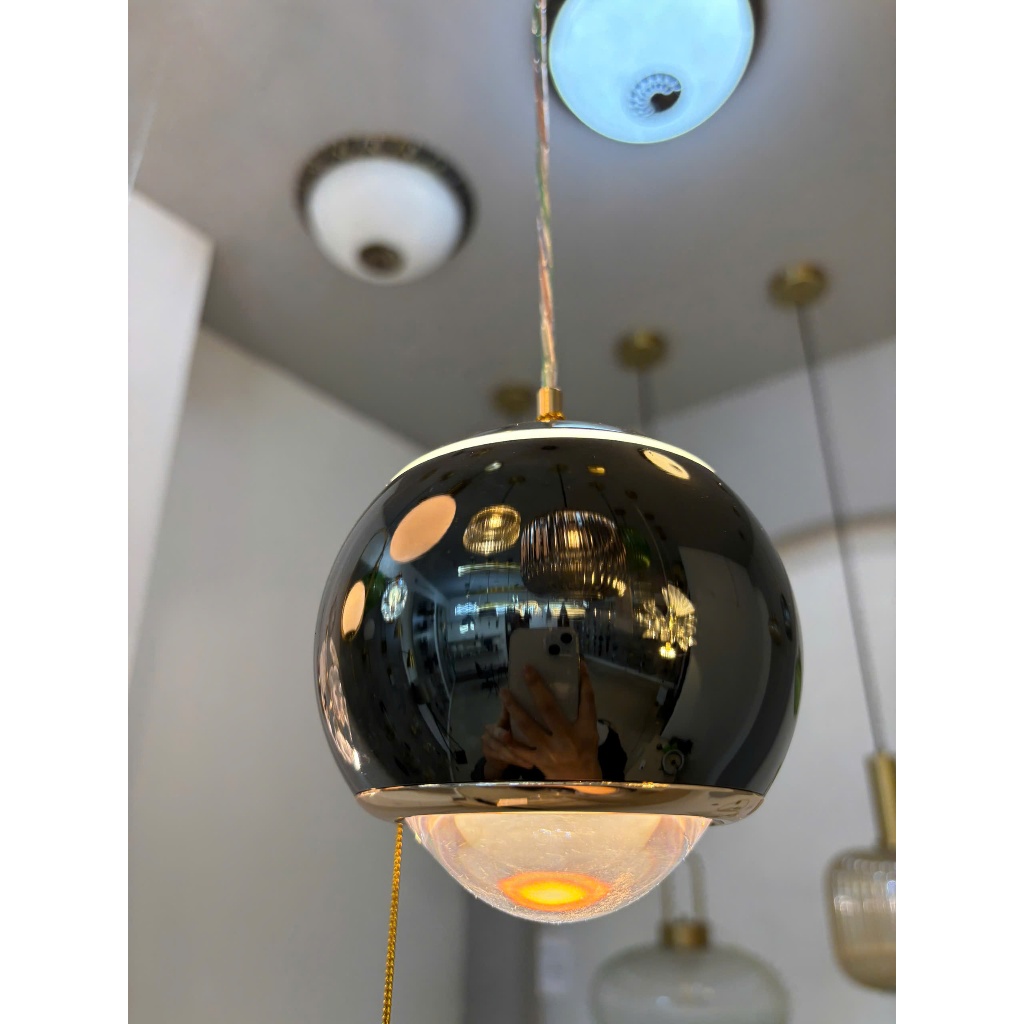 Đèn thả decor EVA XN039 D100mm phong cách hiện đại trang trí phòng khách, phòng ăn quán cafe bảo hành 12 tháng