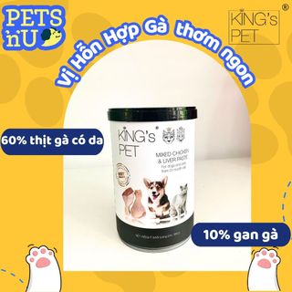 Pate King's Pet Chó Mèo Mọi Lứa Tuổi Lon 380G