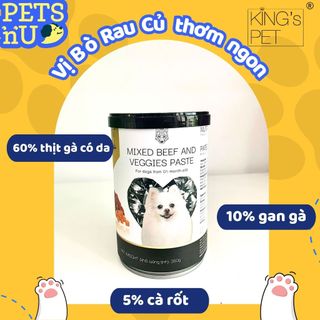 Pate King's Pet Chó Mèo Mọi Lứa Tuổi Lon 380G